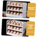 GRIRIW Egg Storage Box Camping Refrigerator Egg Container for Refrigerator Egg Rack Automatic Packing Box - Buy Online on GoSupps.com