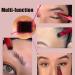 Multi-Function Professional Square Angled Eyebrow Brush - Ultra Thin Eyeliner Makeup Brush - Buy Online on GoSupps.com