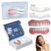 VRYNDH Cosmetic dental facets 2 pairs teeth whitening temporary dental prosthesis safe and comfortable instant smile with heatadhesive beads for temporary repair of dental problems