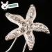 Beryuan Starfish Hairpin Set - Rhinestone Bridal Hair Accessories for Wedding Prom - 6pcs - Buy Online on GoSupps.com