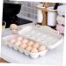 Uonlytech Box Outdoor Egg Carton Plastic Storage Bins Plastic Egg Tray Egg Trays Anti-collision Egg Rack Pp - Buy Online on GoSupps.com