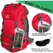 Evotopf Waterproof Backpack Rain Cover 45-60L Army Green - Reflective Strip, Drain Hole, Tear-Resistant - Ideal for Camping, Hiking, Traveling, Biking - Buy Online on GoSupps.com