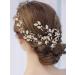 Hanfu Styling Accessory Hanfu Hair Ornaments Vintage Leaves and Floral Bridal Headband Pearl Hair Vine Flower Wedding Hair Accessories - Buy Online on GoSupps.com