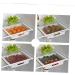KOMBIUDA 2pcs box White for Type Refrigerator Home Storage Household Container Fruit Multi-purpose Drawer - Buy Online on GoSupps.com