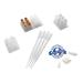 Suppository Molds Kit - Made in France 3 Sizes (1ml 2ml 3ml) Reusable Suppositories Mold - 4 Trays Multi (1ML  2ML 3ML)