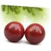 HAPINARY Rosewood Handball Massage Roller - 2 Pieces 6cm Classic Red Hand Massage Ball for Relaxation & Wellness - Buy Online on GoSupps.com
