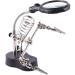 Magnifiers Adjustable 3. 5X 12X Helping Hand Soldering Irons Stand Clip Led Light Magnifying Glass Lens Desk Station Desktop Repair Tools - Buy Online on GoSupps.com