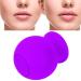 2-Colored Silicone Lip Filler & Pump - Beauty Tool for Home & Salon Face Massage - Purple - Buy Online on GoSupps.com
