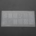 Raguso tool nail stamping plate 17 12 2 silicone nail polish transfer stamper scraper template set manicure tool - Buy Online on GoSupps.com