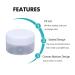 100pcs 5ml Small Clear Sample Jars with Lids - Empty Container Pots for Travel & DIY Projects | International Shipping Available - Buy Online on GoSupps.com