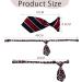 BIPY 30pcs Dog Neckties Collar Bow Tie Set for Small Medium Large Cats - Paw Printed Neck Ties for Parties, Birthdays, and Weddings - Buy Online on GoSupps.com