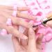 50Pcs Toe Separators and Finger Separators for Nail Polish Soft Sponge Finger Toe Divider Spacer Nail Art Manicure Pedicure Tools - Buy Online on GoSupps.com