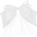 minkissy 1pc Small Bow Veil Kids Hair Accessories for Girls Tiaras for Girls Wedding Hair Bow Veils for Brides Baby Hair Bows Pearl Headpiece Hair Supply Orchid Child Cloth Bow Tie - Buy Online on GoSupps.com