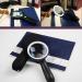 Magnifying Glass Old Man Reading HD Mobile Phone Repair Simple LED Extension Mirror Handheld 10X Good Times - Buy Online on GoSupps.com