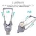 Adjustable Baby Walking Harness with Detachable Crotch - Grey, 9-24 Months - Buy Online on GoSupps.com