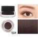 Dual Colour Waterproof Eyeliner 2 Bottles Pack ong Lasting Eyeliner 24 Hour Waterproof Gel Water-Resistant Eyeliner with 2pcs Brushes Eyeliner Eyebrow Cream Set (Black*2) - Buy Online on GoSupps.com