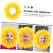 Alipis 2pcs Sunflower Headgear Sunflower Headdress Sunflower Hat Hood Daisy Crown Child Silk Cloth Prom - Buy Online on GoSupps.com