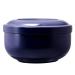 Bartse soap cream bowl men's beard rasi bowl soap foam cup traditional stainless steel washable multifunctional trimming foaming soap shell blue