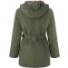 Hanxiulin Women's Oversized Fleece Plush Jacket - Warm Fluffy Hoodie with Zipper Winter Transition Coat & Hooded Trench Coat (Size B 3XL) - Buy Online on GoSupps.com