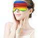 Mexican Blanket Stripes Sleep Mask | Adjustable Eye Cover for Sleep | Blocks Light for Night Travel Nap | Men and Women - Buy Online on GoSupps.com