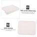 BESPORTBLE Box Hamster Toilet Pet Cage Large Corner Toilet Guinea Pigs Dog Toilet Indoor Cages Sieve Pp White 24.5X19.5X3CM White - Buy Online on GoSupps.com
