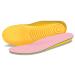 MEGAComfort DIAB-M67/W89 PAM Diabetic Insole (Men's 6 7/Women's 8 9) Yellow/Pink Men's 6-7 Women's 8-9 Medium