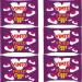 Vimto Fried Eggs Treat Bags 6 x 45g | Vimto flavoured gummies