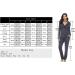 Irdcomps Women's Maternity Pyjamas Set - Cotton Nursing Nightwear PJ for Breastfeeding - Long Sleeve Sleepwear for Pregnancy - Dark Grey - Size L - Buy Online on GoSupps.com