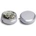 Travel Pill Box - 3 Compartment White Lily Bouquet Portable Organizer for Purse & Pocket - Buy Online on GoSupps.com