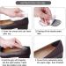 Dr. Foot Heel Grips - Self-Adhesive Cushion Inserts for Heel Pain & Blister Prevention in Apricot+Black - Men and Women - Buy Online on GoSupps.com