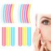 24Pcs Lash Lift Ribbon Kit Reusable Hot Lash Silicone Covering Strips Lash Lift Tool Lash Lift Rod for Eyelash Lift Shape Eyelashes Create Natural Curl Eyelashes(Multi)