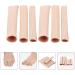 SHERCHPRY 12pcs Callus Care Finger Sleeves Protectors - Soft Gel Caps for Blisters, Corns & Toe Cushioning | Nylon Material - Cuttable For Tubes, Corn Pads - Supplies for Corns & Blisters - Buy Online on GoSupps.com