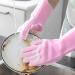 Cleaning Gloves Cleaning Gloves Kitchen Silicone Dishwashing Gloves For Household Use Dishwashing Gloves A4 - Buy Online on GoSupps.com