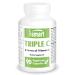 Supersmart Triple C (High Strength) - 3-in-1 Complex - Vitamin C Supplement - Enhanced with Flavonoids | Non-GMO & Gluten Free - 90 Vegetarian Capsules