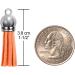 SIQUK 160 Pieces Keychain Tassels Leather Tassel Bulk - 32 Colors with Silver Cap for DIY Keychain and Crafts - Buy Online on GoSupps.com