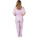 Natural Uniforms Unisex Scrub Set - Large Lilac Top and Pant Set - Buy Online on GoSupps.com