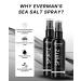 _Hax..xed Everman Spirtz Sea Salt Spray | High Texture & Volume | Alcohol-Free Hair Spray | Made with Natural Ingredients | Instant Results | Prestyler with Heat Protection (200ml) - Buy Online on GoSupps.com