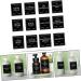 Beavorty 12 Sheets Dispensing Bottle Label Nail Sticker Waterproof Stickers Skincare Tag Self Adhesive Labels Stickers Bathroom Sticker Bathroom Labels Stickers Pvc Self-adhesive 8.00X7.00X0.10CM Black - Buy Online on GoSupps.com