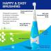 Brush Baby BabySonic Electric Toothbrush for Ages 0-3 - Smart LED Timer, Gentle Vibration - 2 Sensitive Brush Heads (Blue) - Buy Online on GoSupps.com