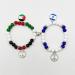 Oralgos Adjustable Friendship Bracelets Set - ISR PLE Flags Smooth Rainbow Beads Perfect Hand Chains for Women & Girls | Colors Available - Buy Online on GoSupps.com