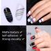 Multicolor Nail Striping Tape Line Set with Glitter and Matte Finish - 40 Rolls | Nails Art Adhesive Sticker Foil Kit with Tape Dispenser Holder - Buy Online on GoSupps.com