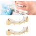 Restokki Hip Hop Braces - Brass Multipurpose Adjustable for Concerts & Halloween Parties (Gold) | International Shipping - Buy Online on GoSupps.com
