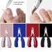 Nail Clipper for Thick Nails Toe Nail Clippers Ingrown Toenail Podiatry Correction Nippers Cuticle Cutters Cut Paronychia Pedicure Manicure Foot Care Tool (Color : Blue) - Buy Online on GoSupps.com