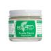 Elevated All Natural Fluoride Free Toothpaste - SLS Free Vegan Toothpaste - Glass Jar - 4 Flavors - Made in USA (Peppermint)