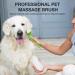 PET FROG Self Cleaning Slicker Brush for Dogs & Cats - Shedding & Grooming Tool, Removes Loose Undercoat, Mats & Tangled Hair - Long & Short Haired Pets - Buy Online on GoSupps.com