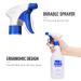 Airbee 16 Oz Plastic Spray Bottles 2 Pack - Professional Empty Spraying Bottles for Cleaning, Plants, Pets - Adjustable Nozzle, Measurements - Mist Water Sprayer - Buy Online on GoSupps.com