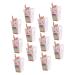 OUNONA 12pcs Boxes Mermaid Chip Box Paper Popcorn Take- Out Mermaid Popcorn and Chips Boxes Containers Mini Paper Treat Boxes Popcorn Cartons French Fries Boxes Decorate Snack