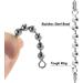 Alwonder 50 Pack Bead Chain Swivels - High Speed Catfish Fishing Swivels - 6 Beads - 3/16 - 50 Packs - Buy Online on GoSupps.com