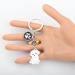 Ensianth Dog Keychain - Perfect Gifts for Dog Lovers | Puppy Paw Print Keyring for Dog Owners | Bichon Fris Accessories - Buy Online on GoSupps.com