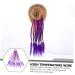 minkissy Wig Ponytail Hairpiece Braid Crochet Hair Extensions Ponytail Hair Extension Hair Accessories for Women Braids Girl Hair Braided Miss Hairpin Purple Photo High Temperature Wire 35X6X1CM Purple - Buy Online on GoSupps.com